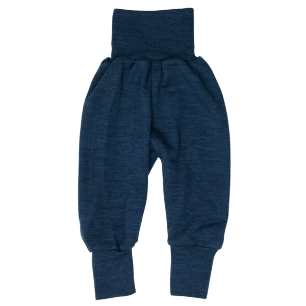 spodenki-dla-niemowlat-wyprawka-do-przedszkola-organiczne-merino-wellniane-na-spacer-do-wozka-granatowe